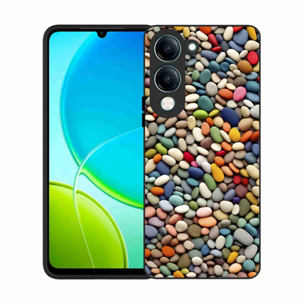 Gél borító mmCase a Vivo Y29S 5G-hez - színes strasszkövek 2