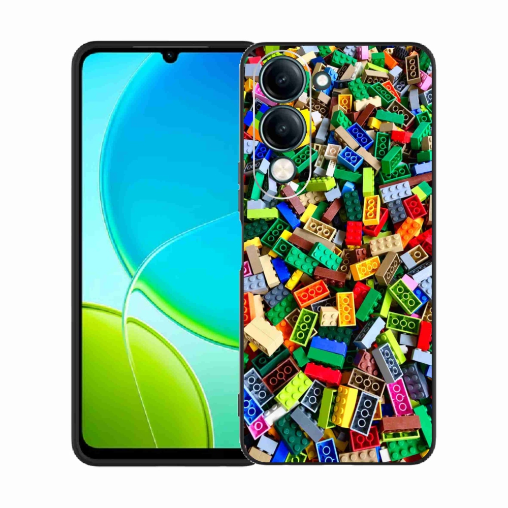 Gélburkolat mmCase a Vivo Y29S 5G-n - színes építőelemek