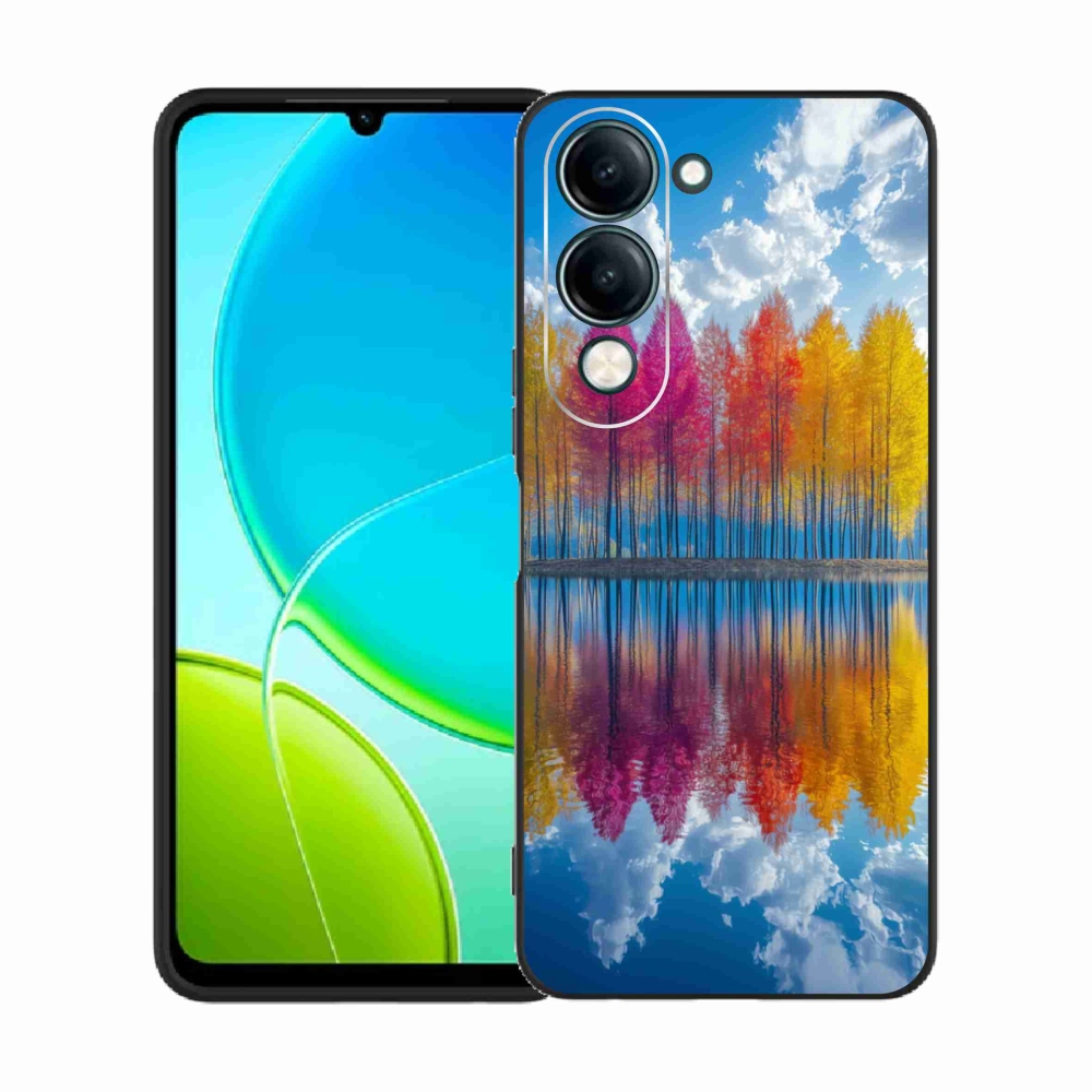 Gél borító mmCase a Vivo Y29S 5G-hez - színes fák