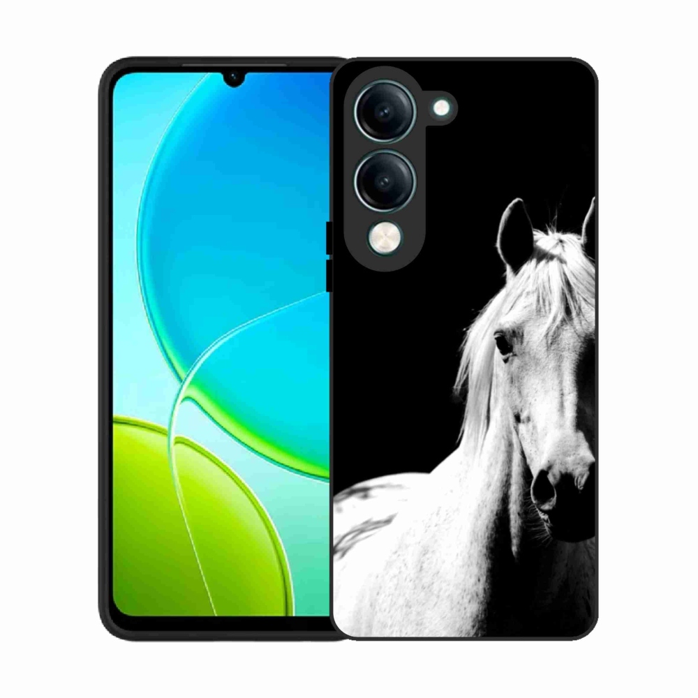 Gél borító mmCase a Vivo Y29S 5G - fehér ló 5