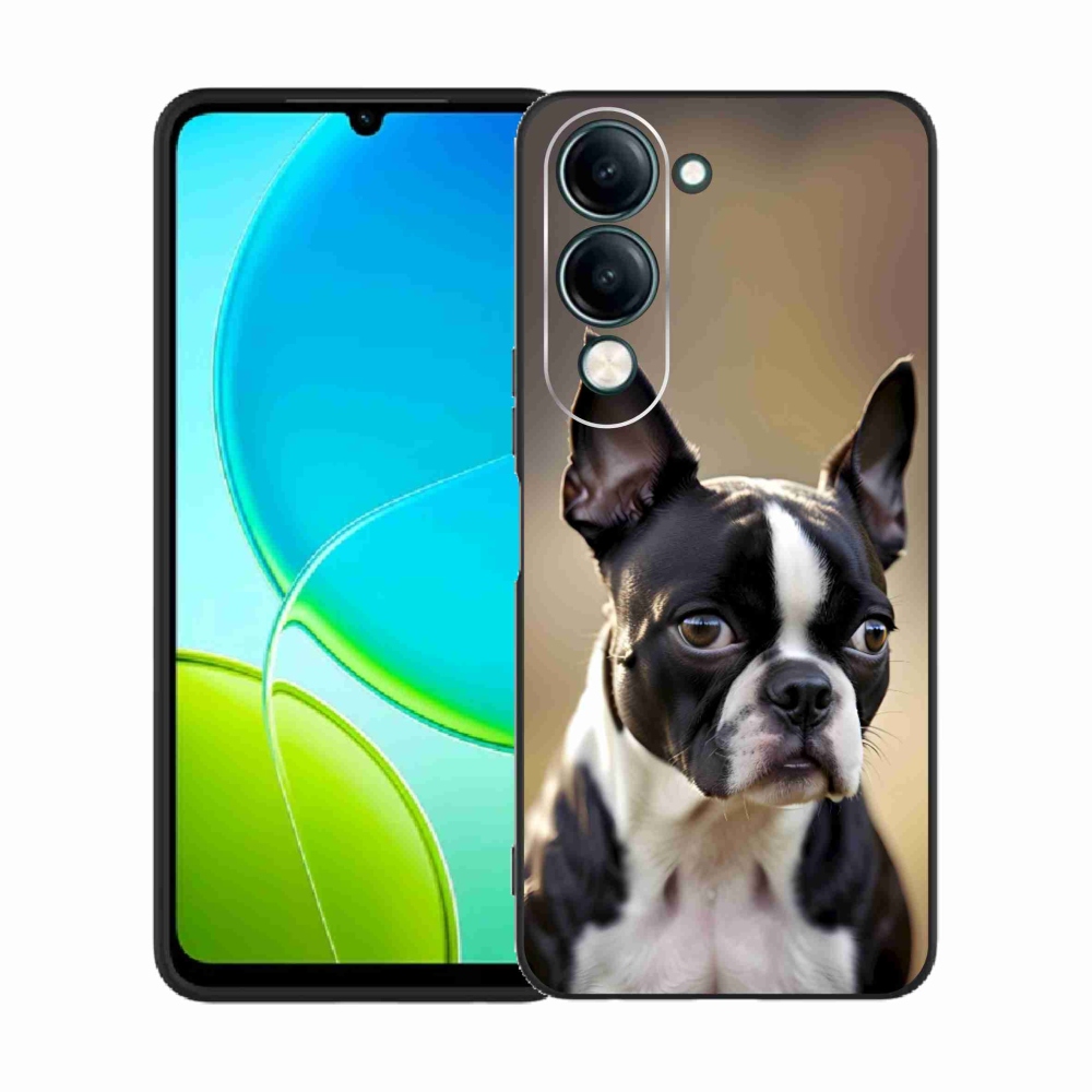 Gél védőburkolat mmCase a Vivo Y29S 5G készülékhez - Boston Terrier