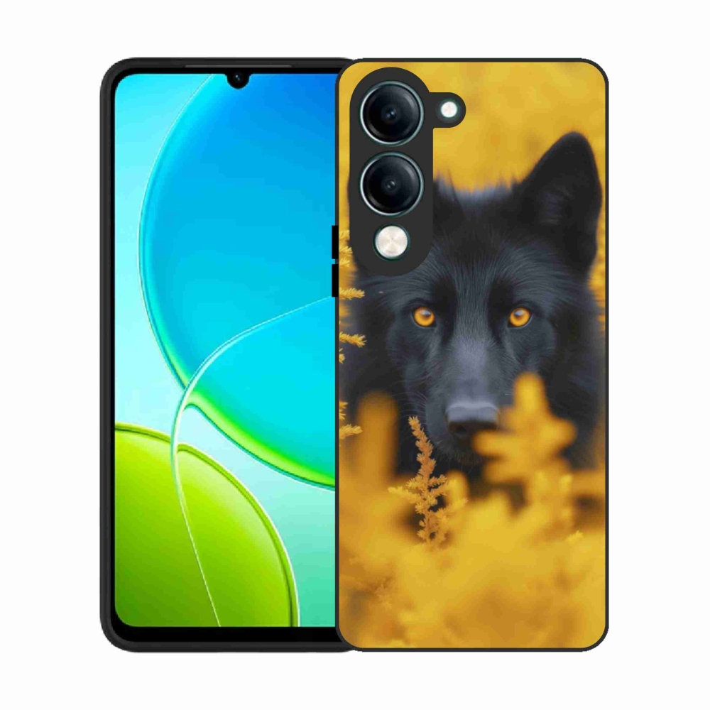 Zselés borítás mmCase a Vivo Y29S 5G-hez - fekete farkas 2