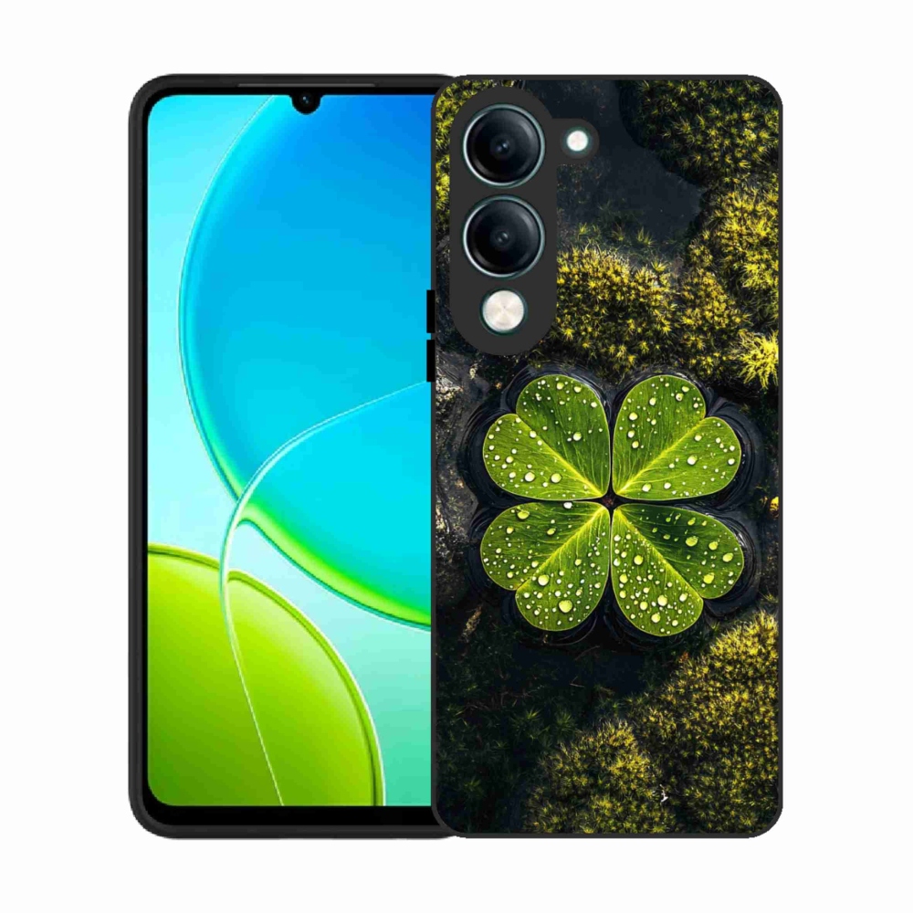 Zselés borítás mmCase a Vivo Y29S 5G-hez - négylevelű lóhere