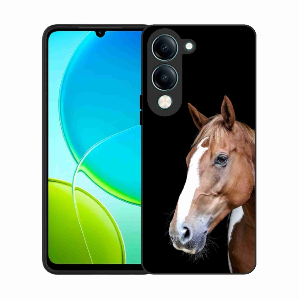 Zselés borítás mmCase a Vivo Y29S 5G-hez - barna ló 3