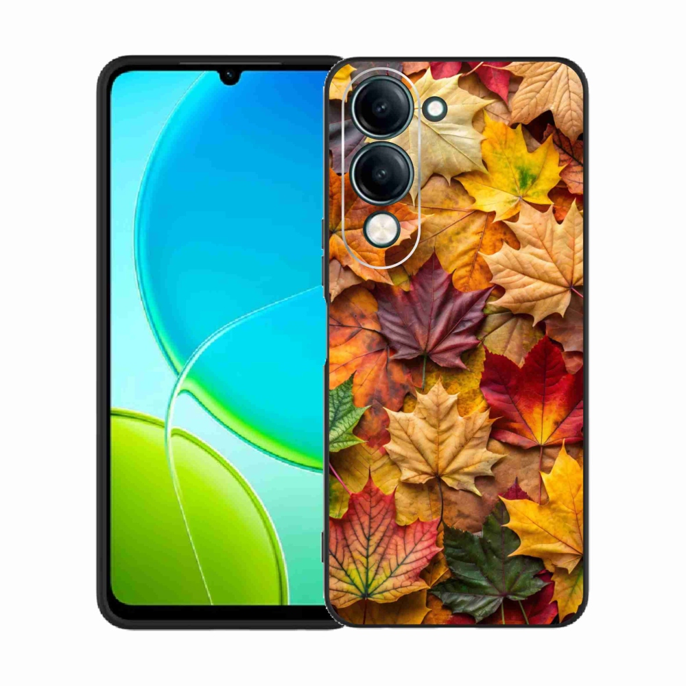 Gél borítás mmCase a Vivo Y29S 5G készülékhez - juharlevelek 2