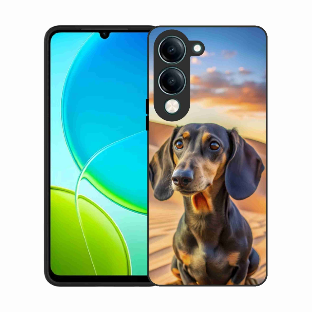 Zselés borítás mmCase a Vivo Y29S 5G készülékhez - tacskó 3