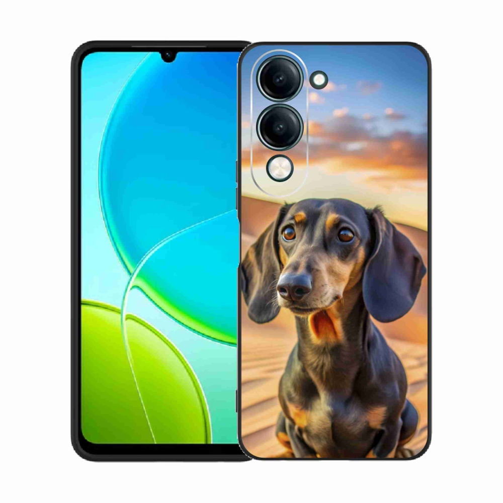 Zselés borítás mmCase a Vivo Y29S 5G készülékhez - tacskó 3
