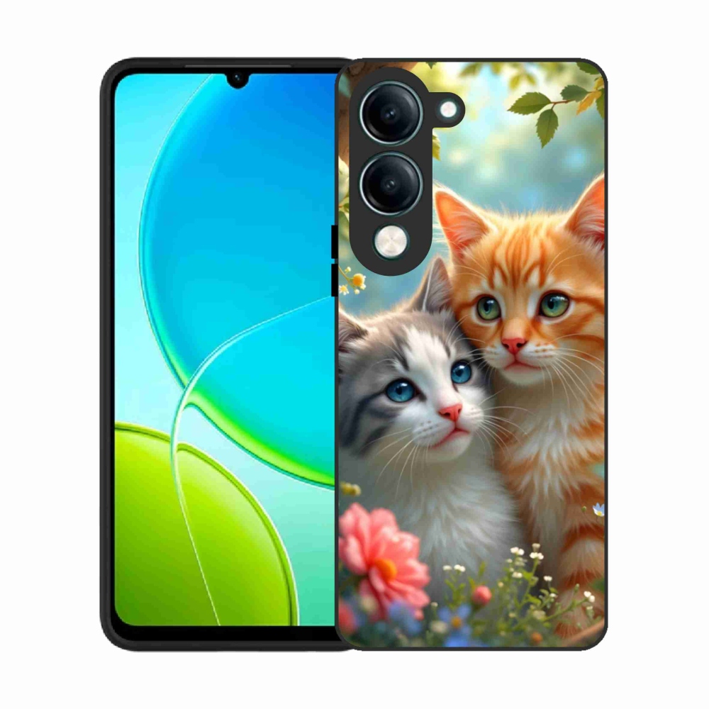 Gél borítás mmCase a Vivo Y29S 5G-hez - cat love 2