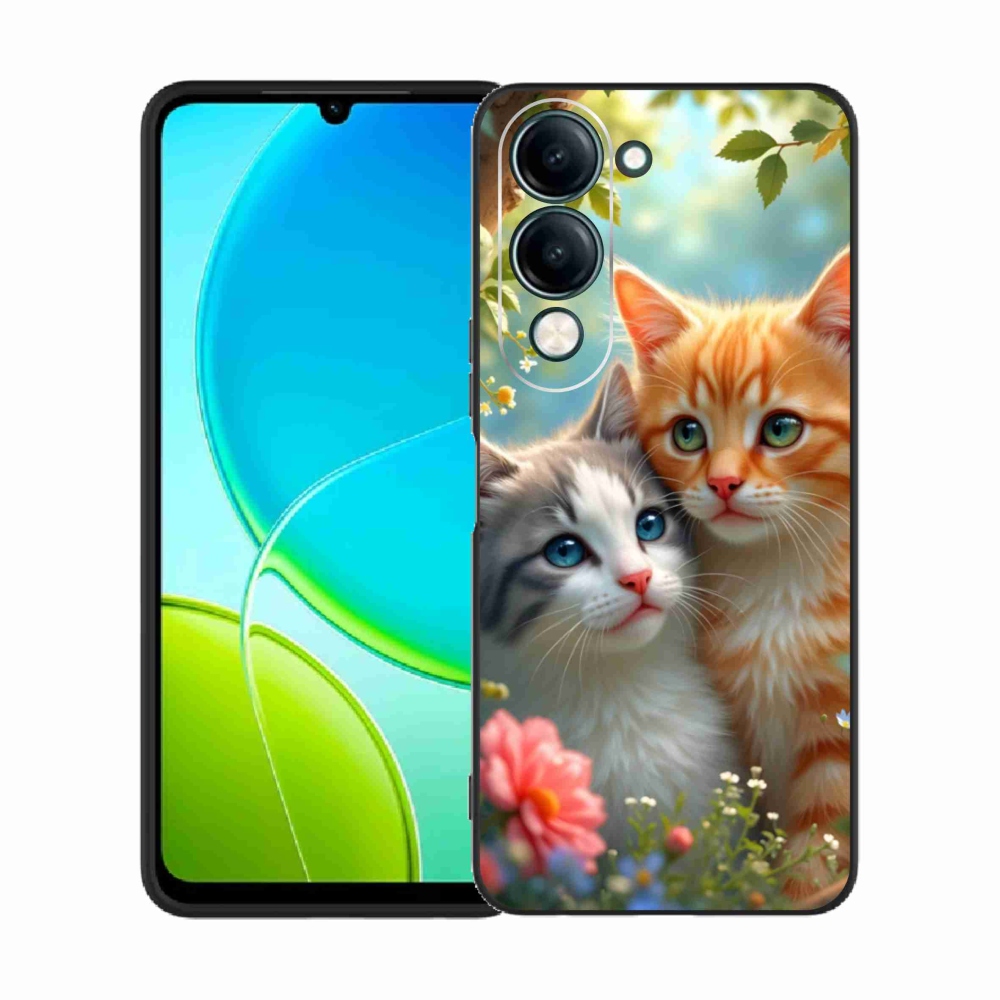 Gél borítás mmCase a Vivo Y29S 5G-hez - cat love 2