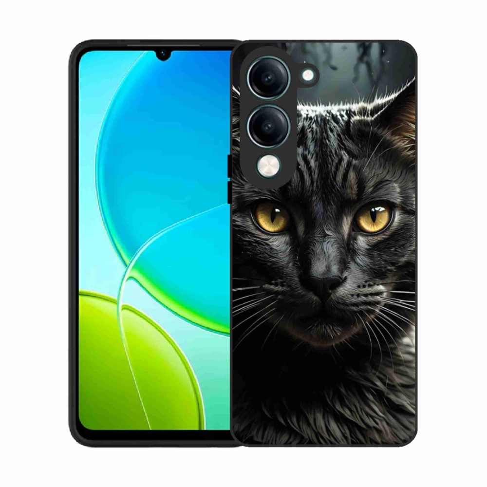 Gél borítás mmCase a Vivo Y29S 5G-hez - macskaszem 3