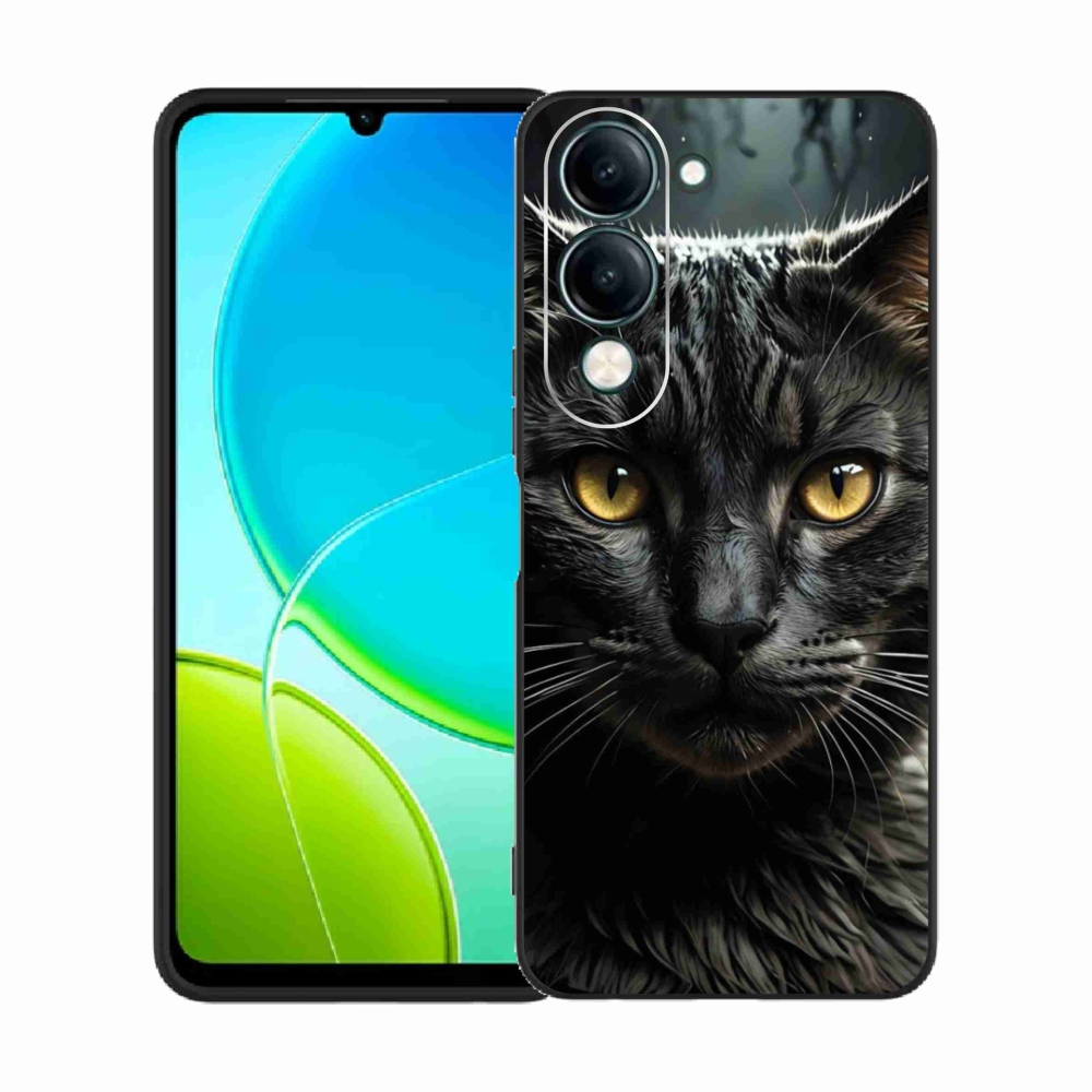 Gél borítás mmCase a Vivo Y29S 5G-hez - macskaszem 3