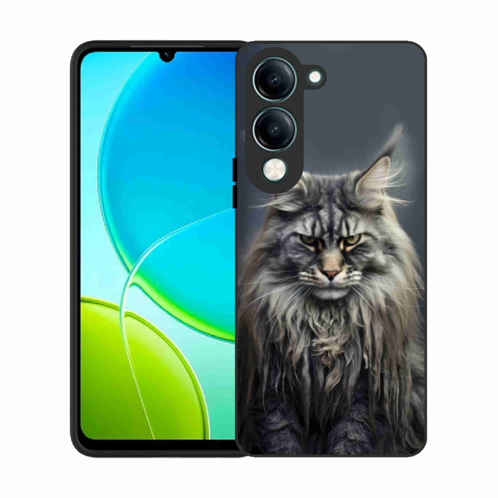 Gél borítás mmCase a Vivo Y29S 5G készülékhez - Macskaszem nézet 4