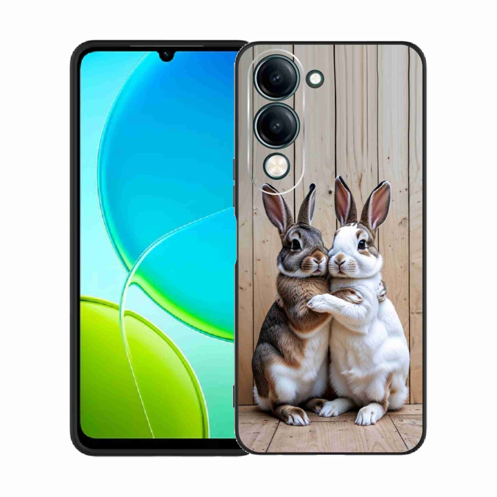 Zselés borítás mmCase a Vivo Y29S 5G készülékhez - nyúl pár