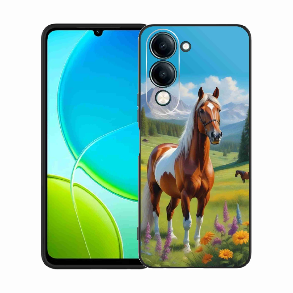 Gél borítás mmCase a Vivo Y29S 5G-hez - ló a réten