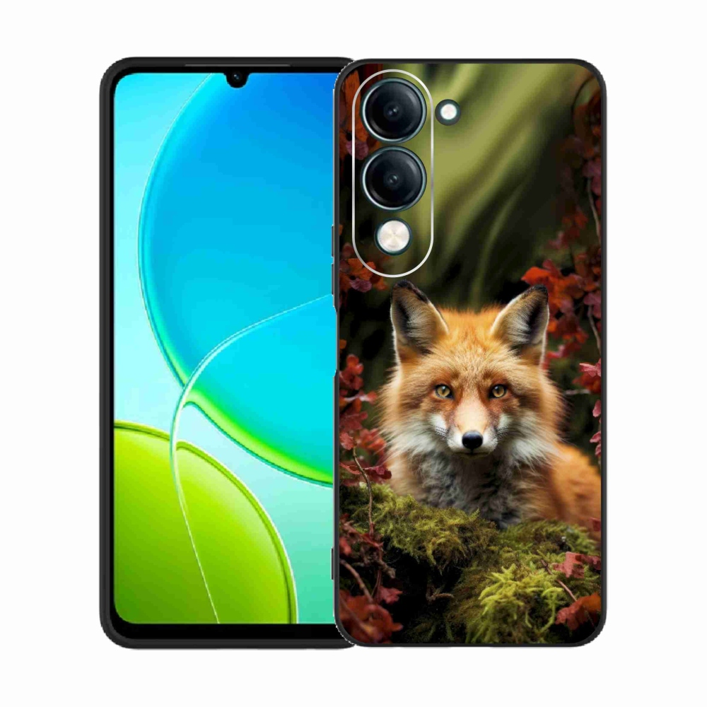 Gél borítás mmCase a Vivo Y29S 5G-hez - róka az erdőben