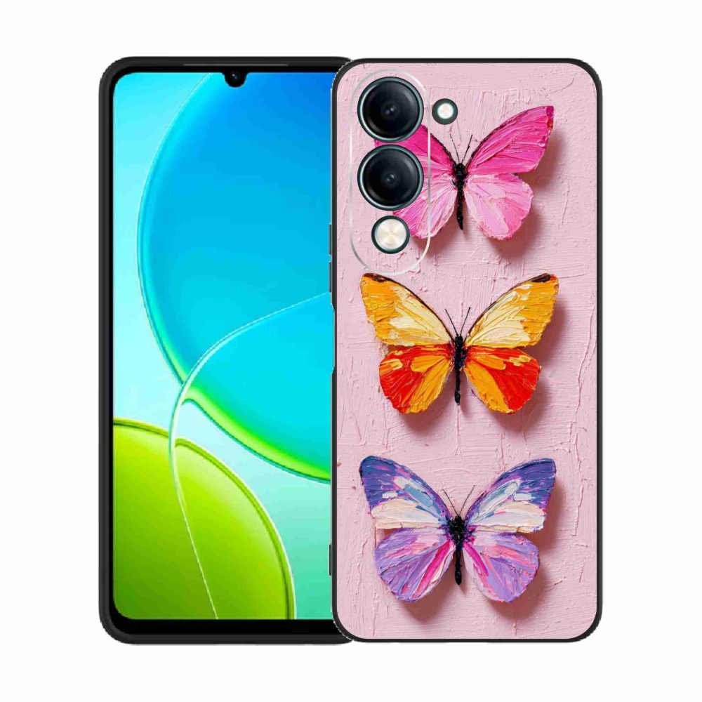 Gél borító mmCase a Vivo Y29S 5G-hez - pillangó szentháromság
