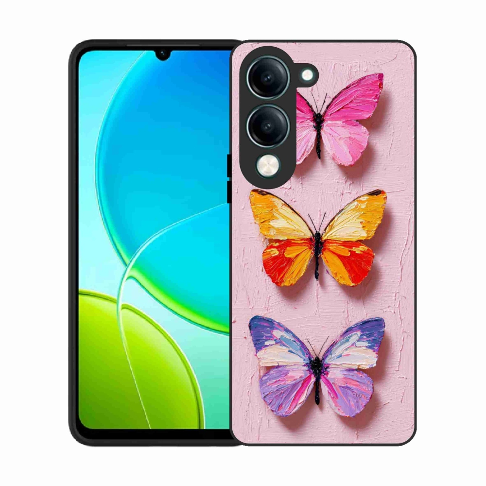 Gél borító mmCase a Vivo Y29S 5G-hez - pillangó szentháromság