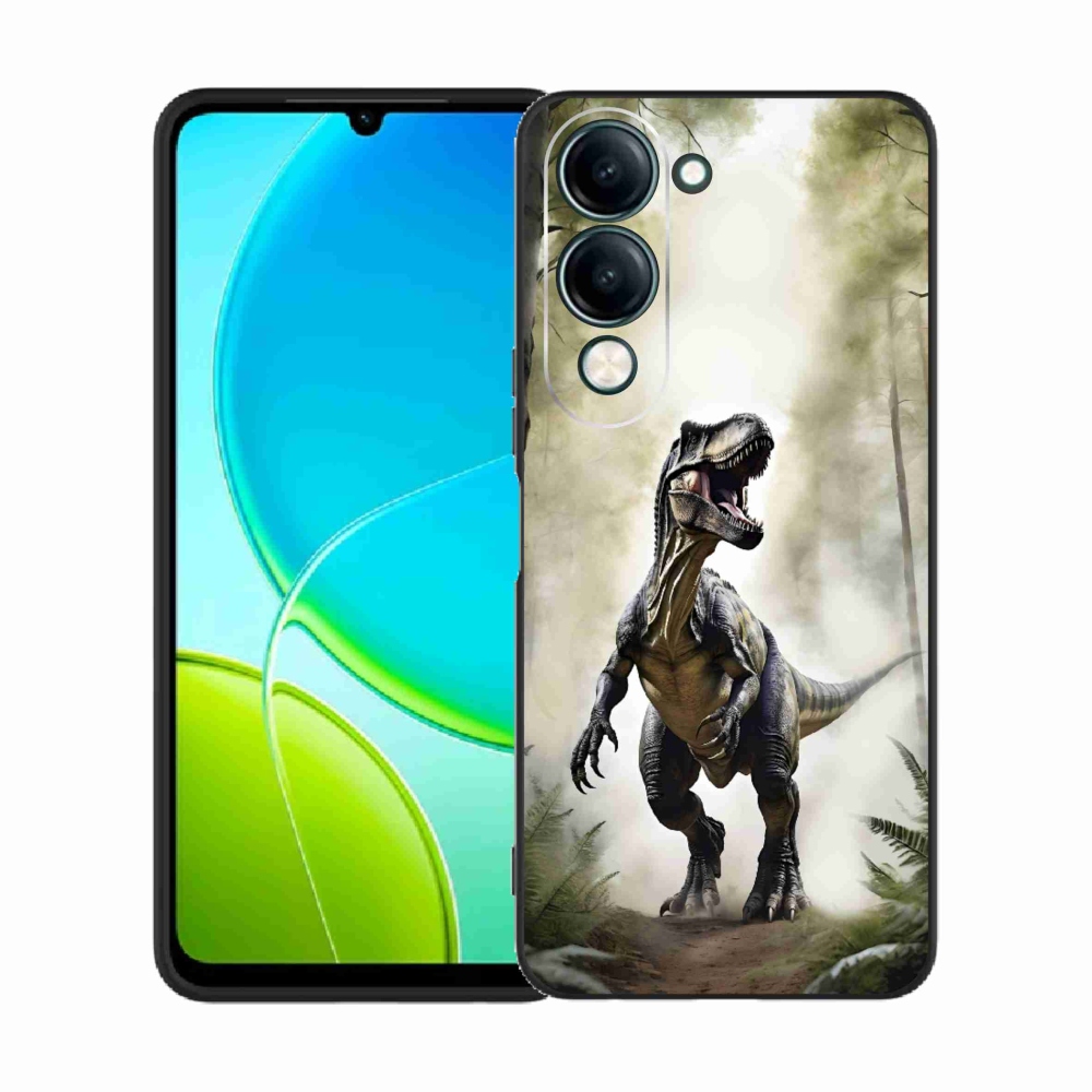 Gél borítás mmCase a Vivo Y29S 5G készülékhez - dühös T-Rex