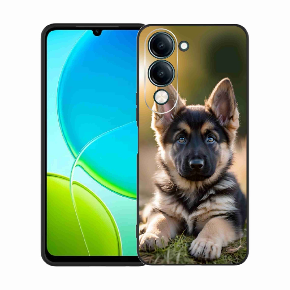 Gél borítás mmCase a Vivo Y29S 5G-hez - Német juhász a vadonban