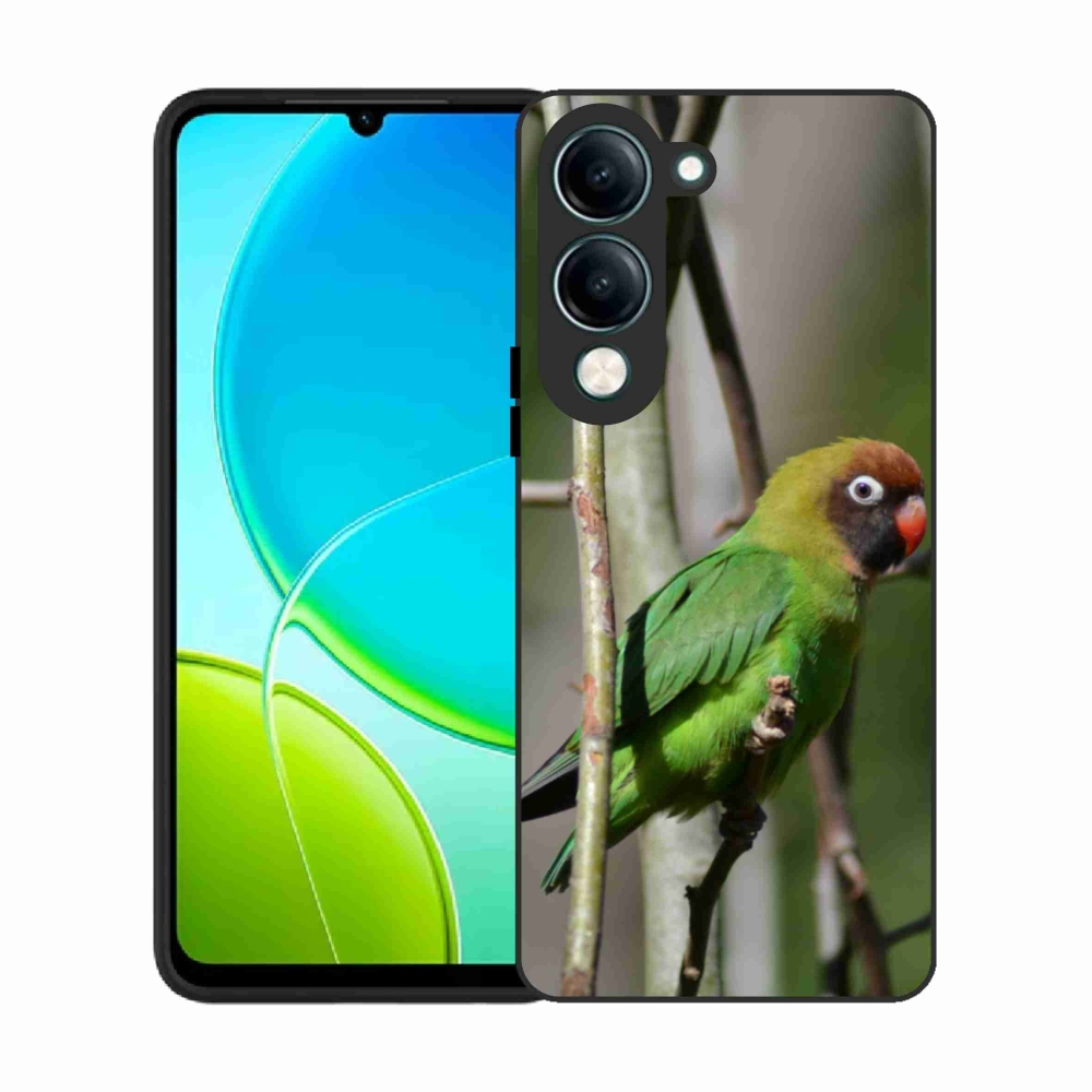 Zselés borítás mmCase a Vivo Y29S 5G készülékhez - papagáj agapornis