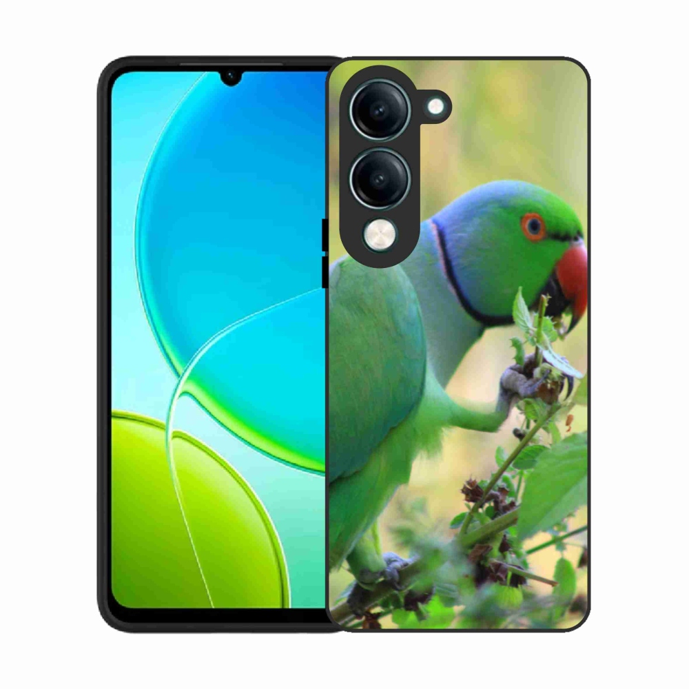 Zselés borítás mmCase a Vivo Y29S 5G készülékhez - papagáj alexandr