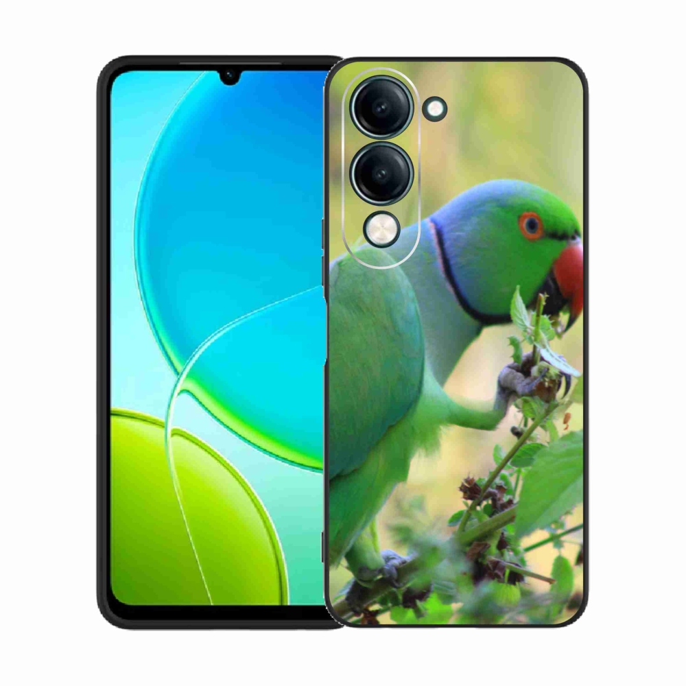 Zselés borítás mmCase a Vivo Y29S 5G készülékhez - papagáj alexandr