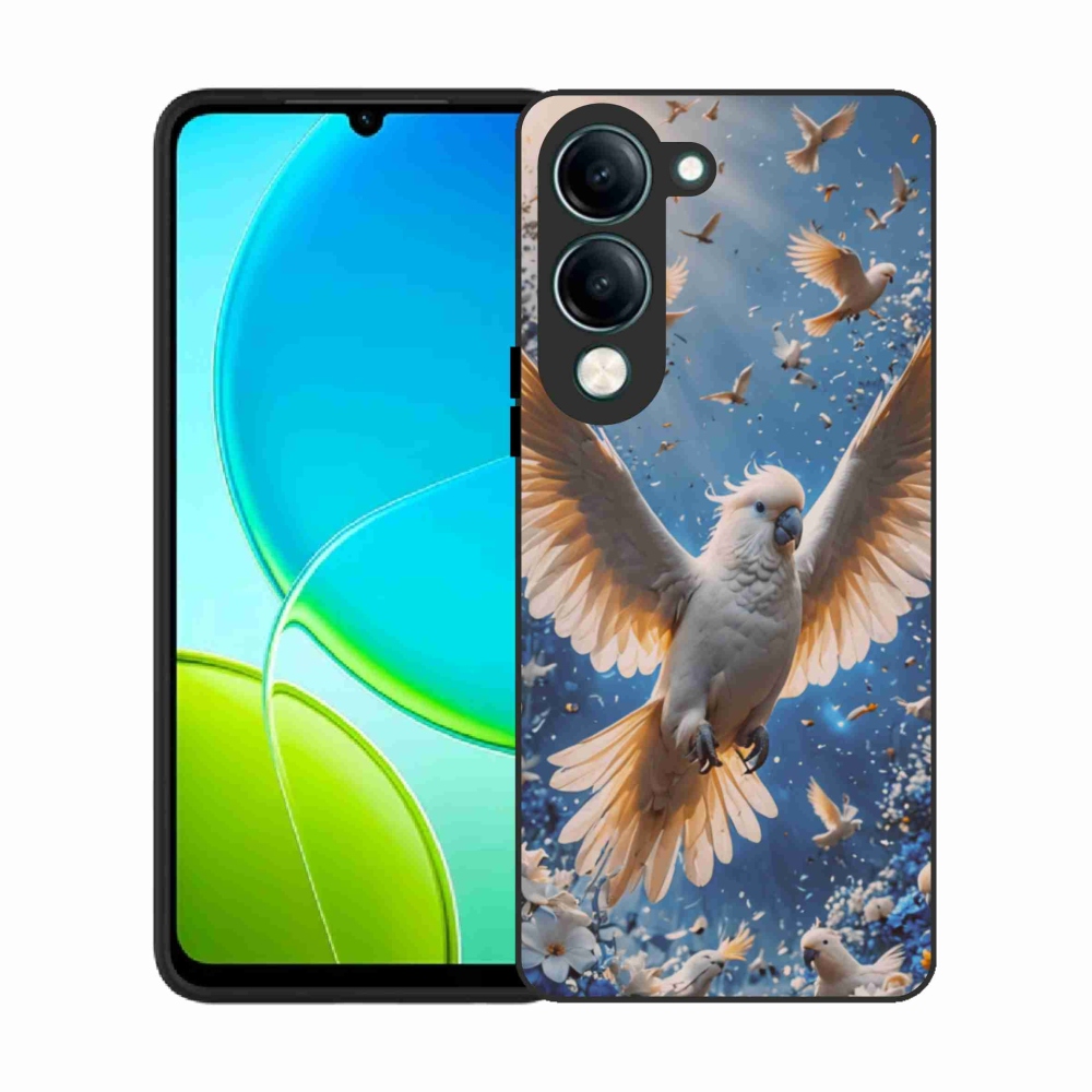Gél borítás mmCase a Vivo Y29S 5G készülékhez - papagáj kakadu