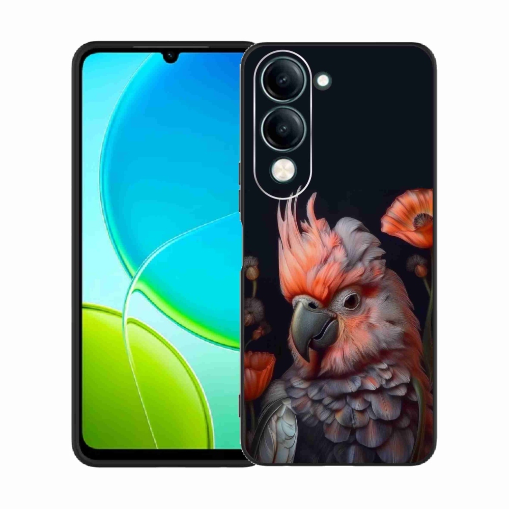 Gél borítás mmCase a Vivo Y29S 5G-hez - papagáj kakadu színekben