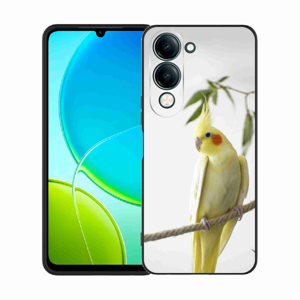 Zselés borítás mmCase a Vivo Y29S 5G készülékhez - papagáj korall színben