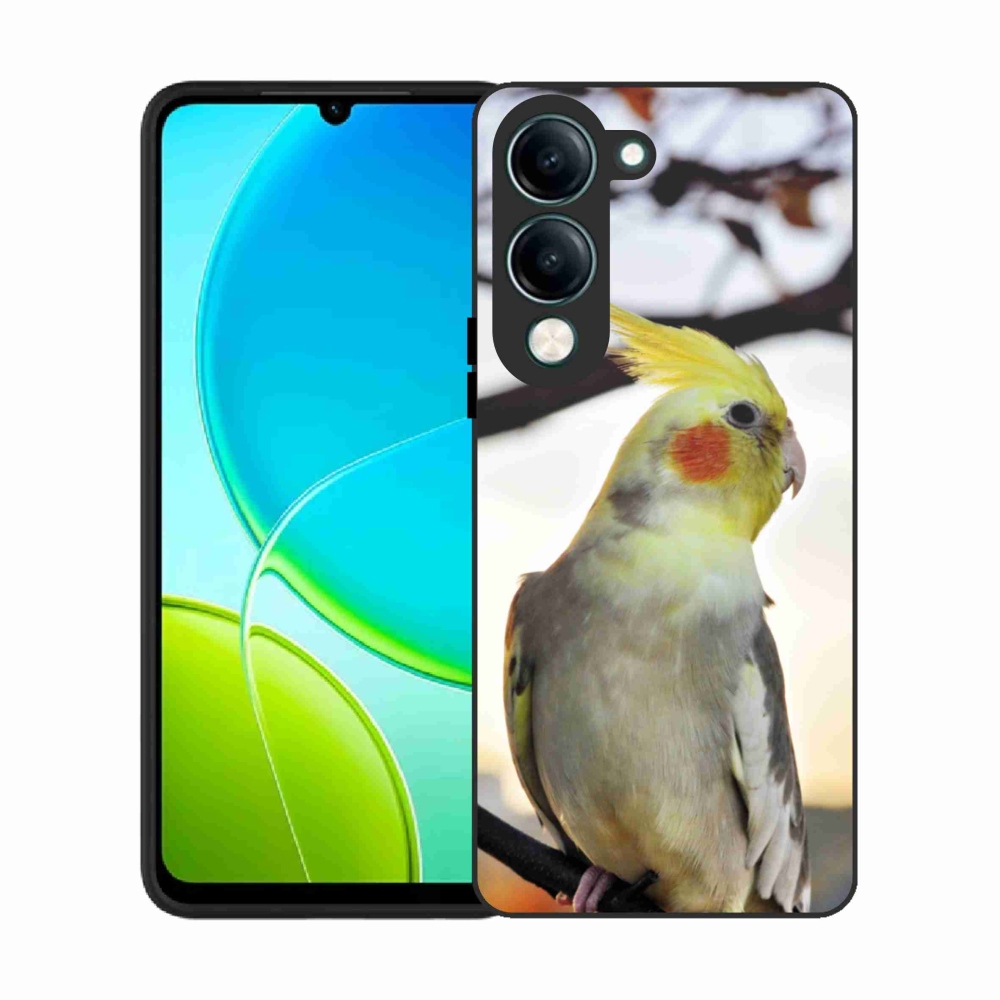 Gél borítás mmCase a Vivo Y29S 5G készülékhez - papagáj korela