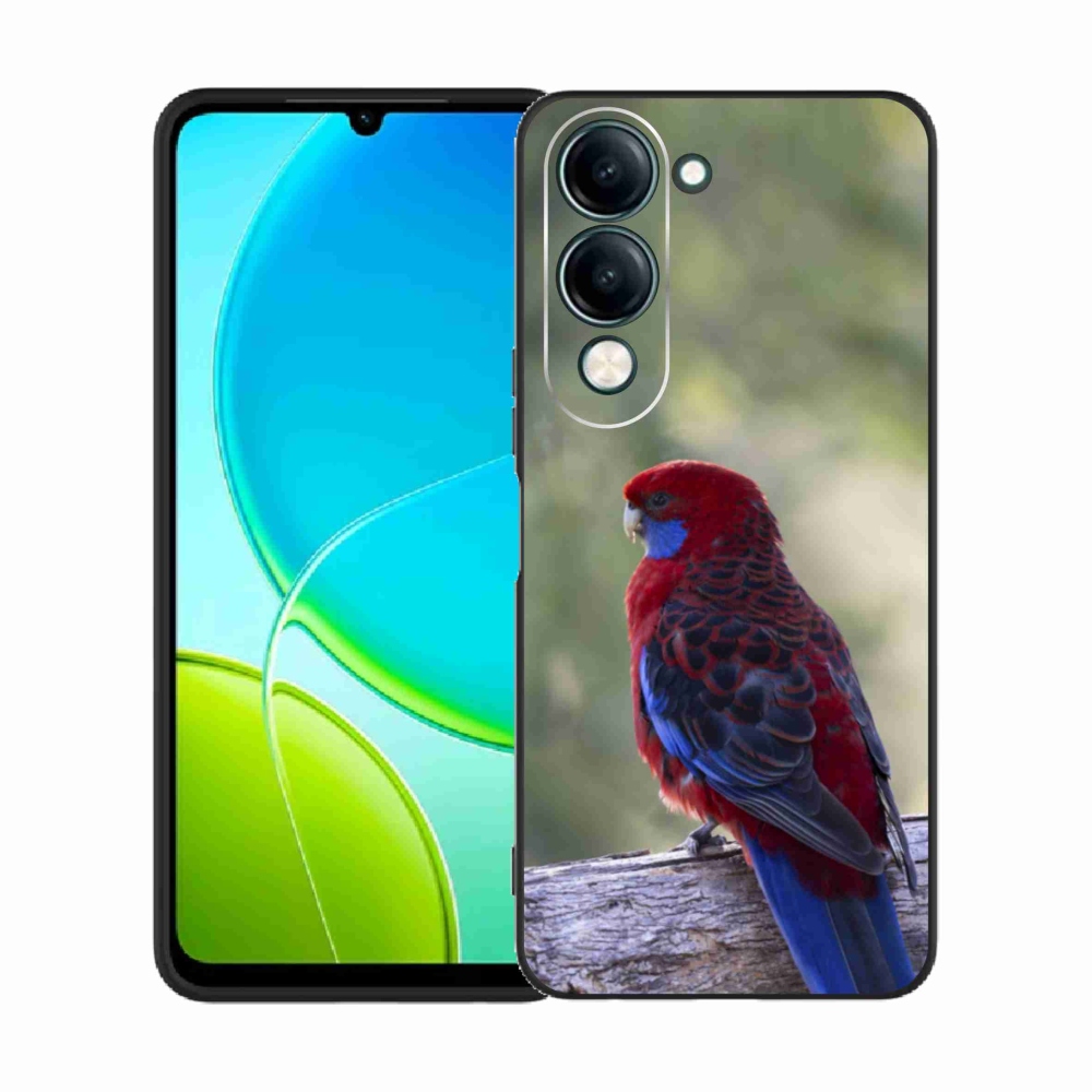 Zselés borítás mmCase a Vivo Y29S 5G készülékhez - papagáj rosela