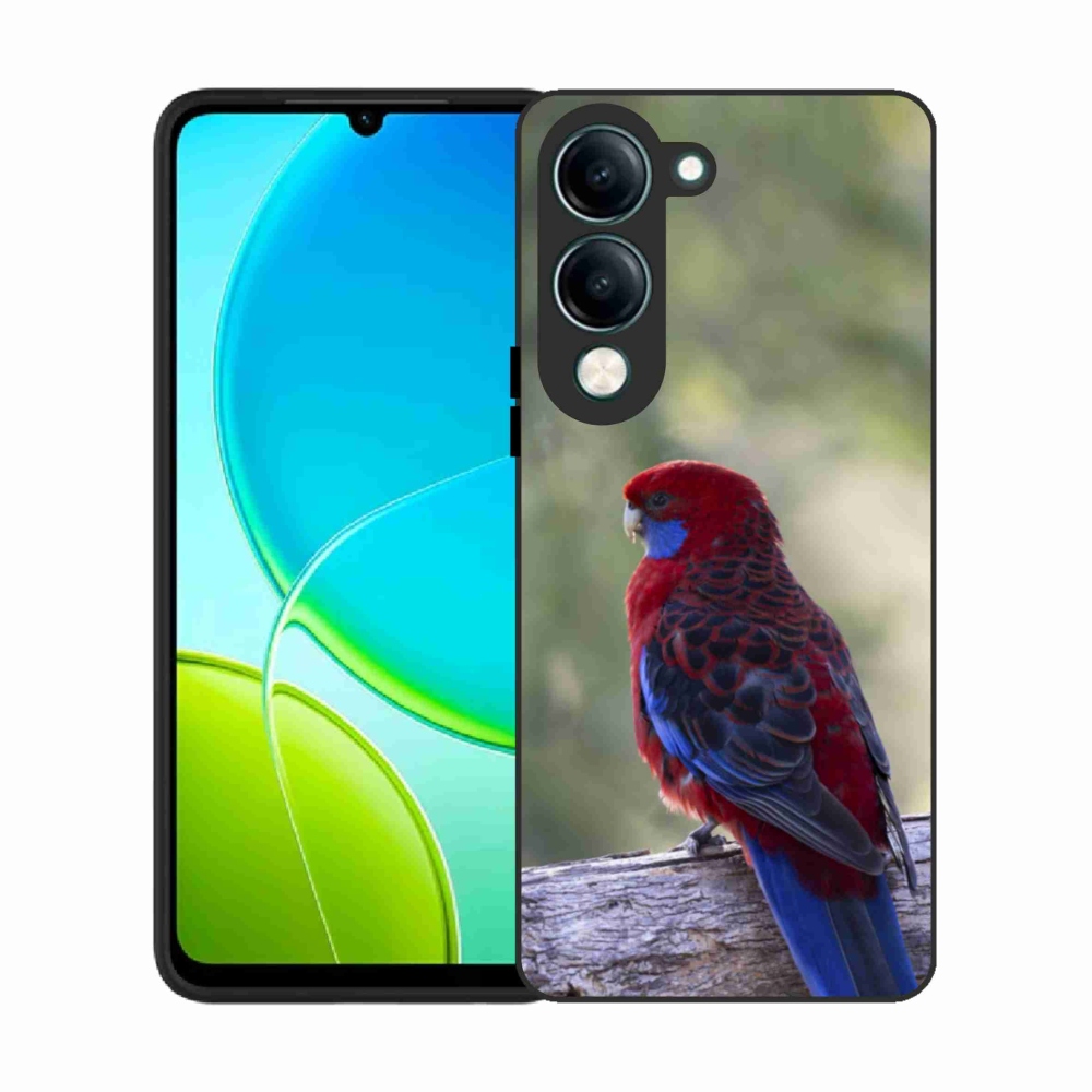 Zselés borítás mmCase a Vivo Y29S 5G készülékhez - papagáj rosela