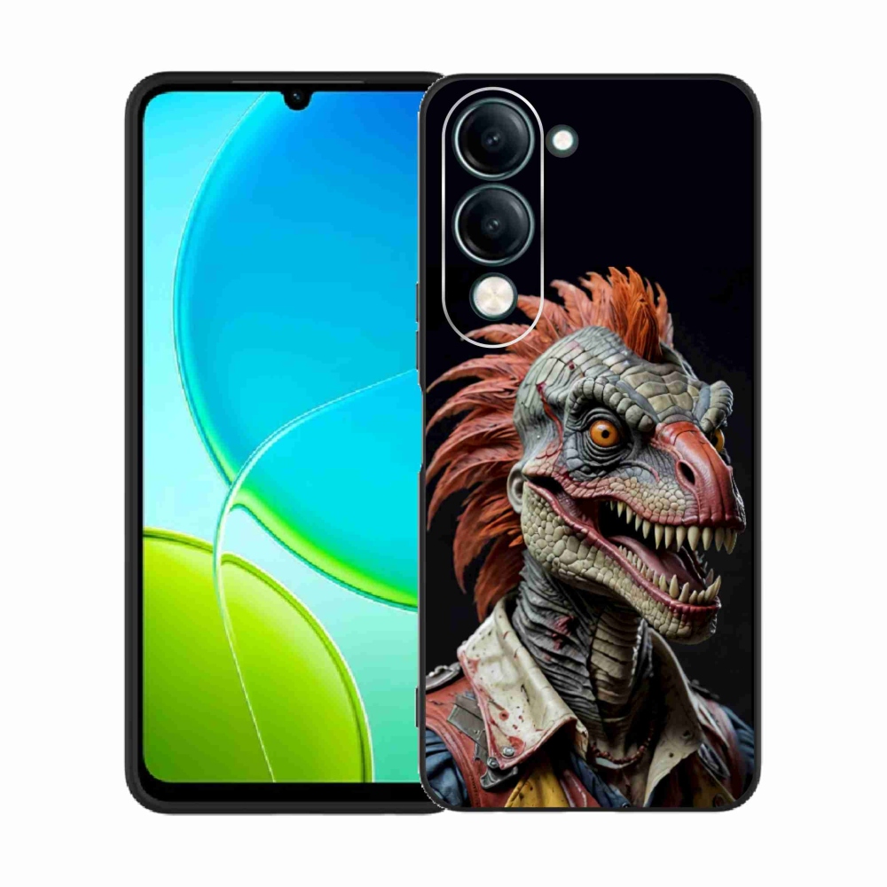 Gélburkolat mmCase a Vivo Y29S 5G-n - punk dinoszaurusz