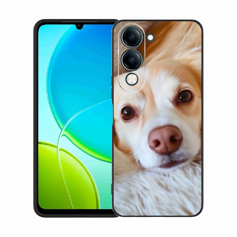 Gél borító mmCase a Vivo Y29S 5G készülékhez - Aranyos csivava