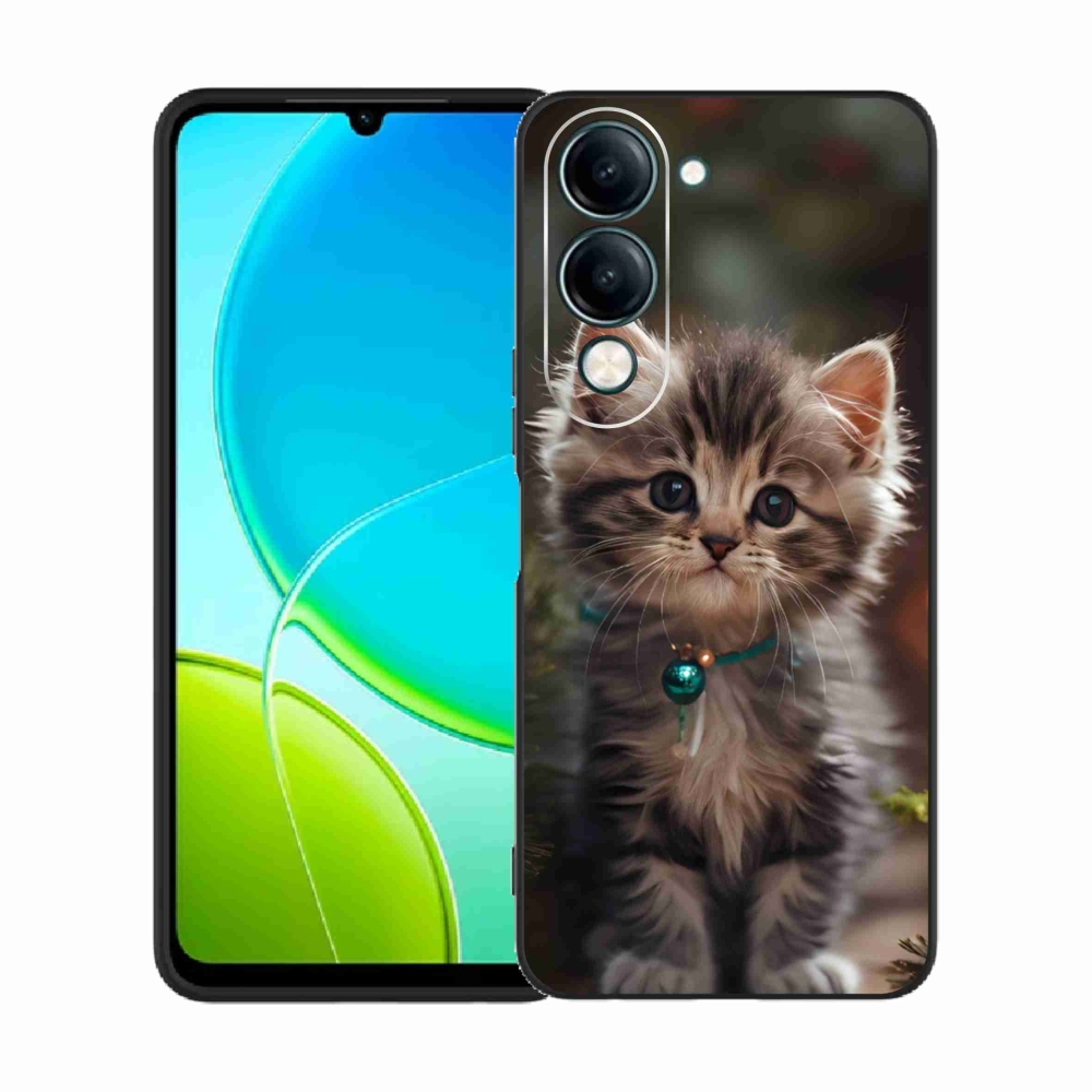 Gél borító mmCase a Vivo Y29S 5G-hez - aranyos cica 11