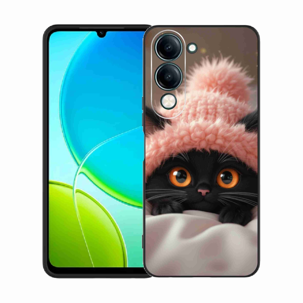 Gél borító mmCase a Vivo Y29S 5G-hez - aranyos cica 7