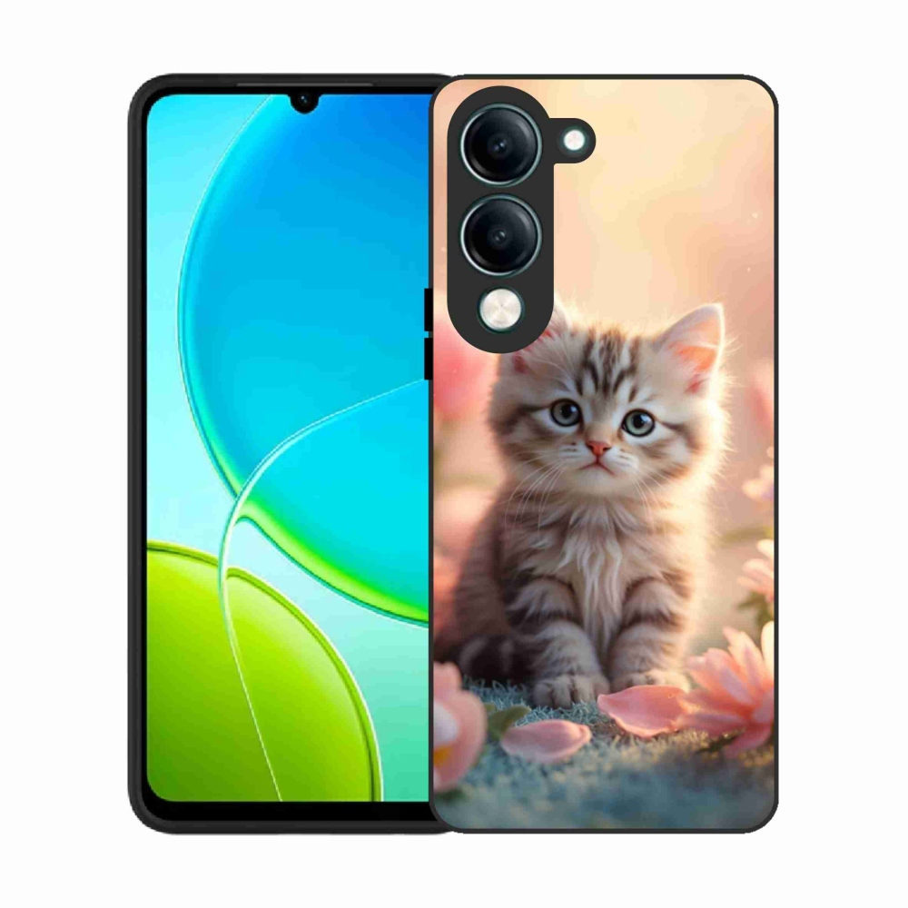 Gélburkolat mmCase a Vivo Y29S 5G-hez - aranyos cica 8