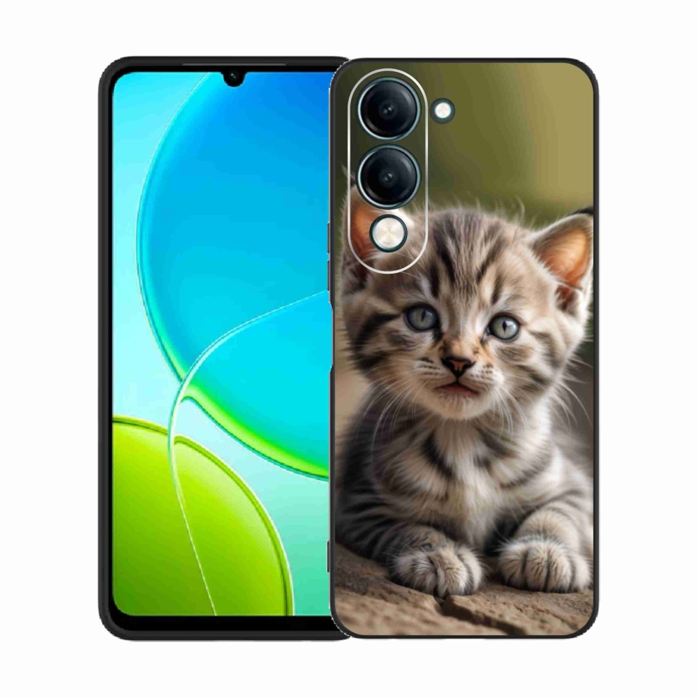 Gél borító mmCase a Vivo Y29S 5G-hez - aranyos cica 9