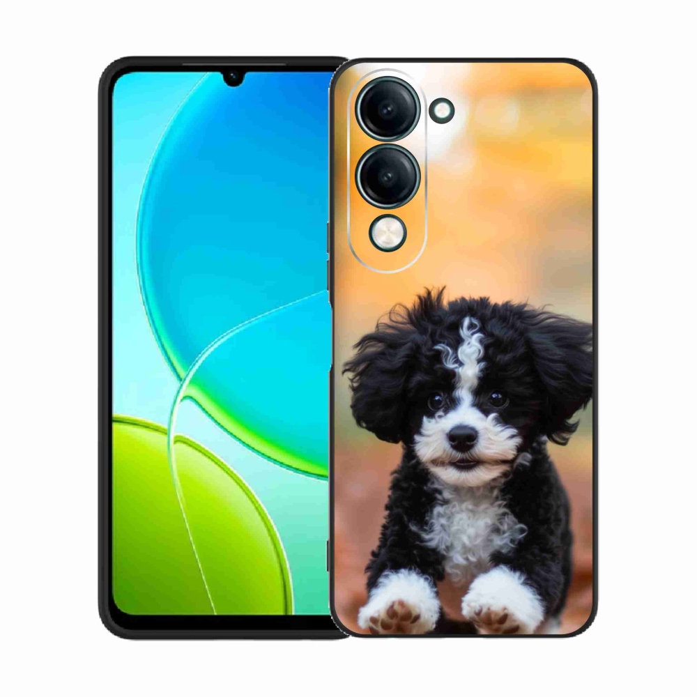 Gél borító mmCase a Vivo Y29S 5G-hez - aranyos kiskutya 2
