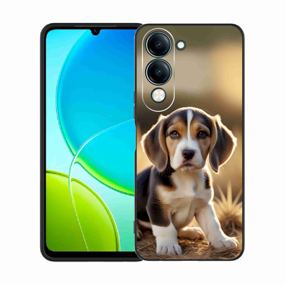 Gél borító mmCase a Vivo Y29S 5G készülékhez - aranyos bézs színű