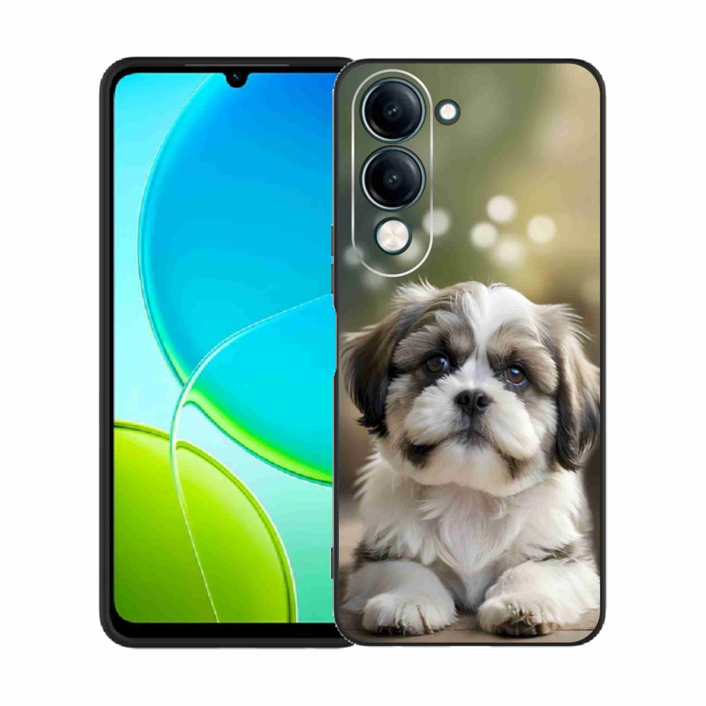 Gél borító mmCase a Vivo Y29S 5G-hez - aranyos shih-tzu