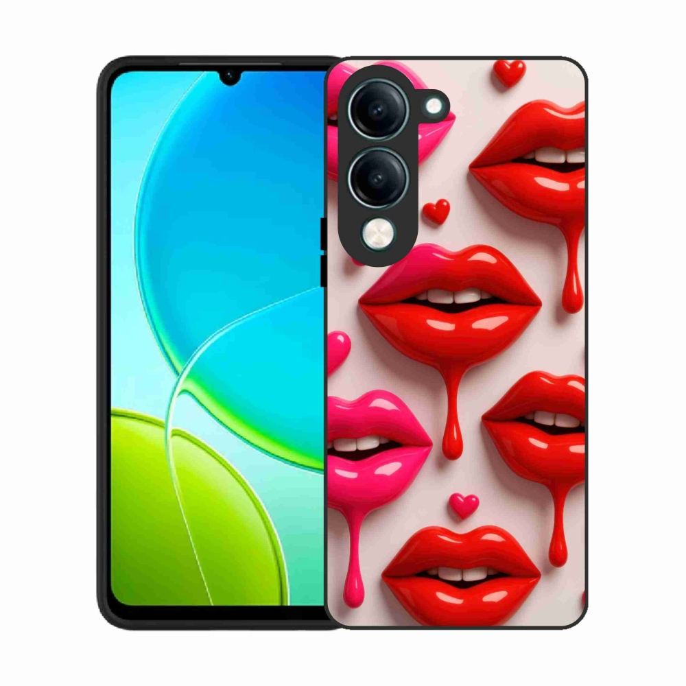 Gél védőburkolat mmCase a Vivo Y29S 5G készülékhez - ajkak 2