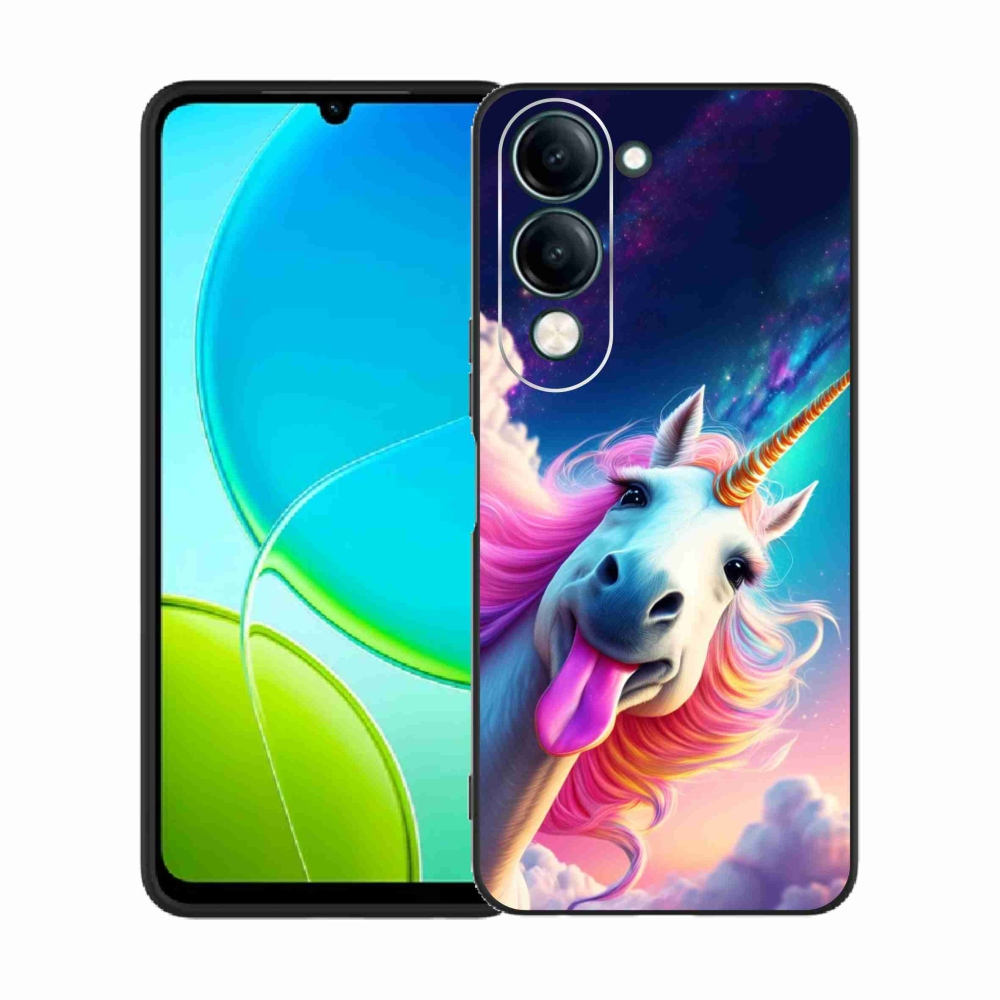 Gélburkolat mmCase a Vivo Y29S 5G-n - őrült egyszarvú
