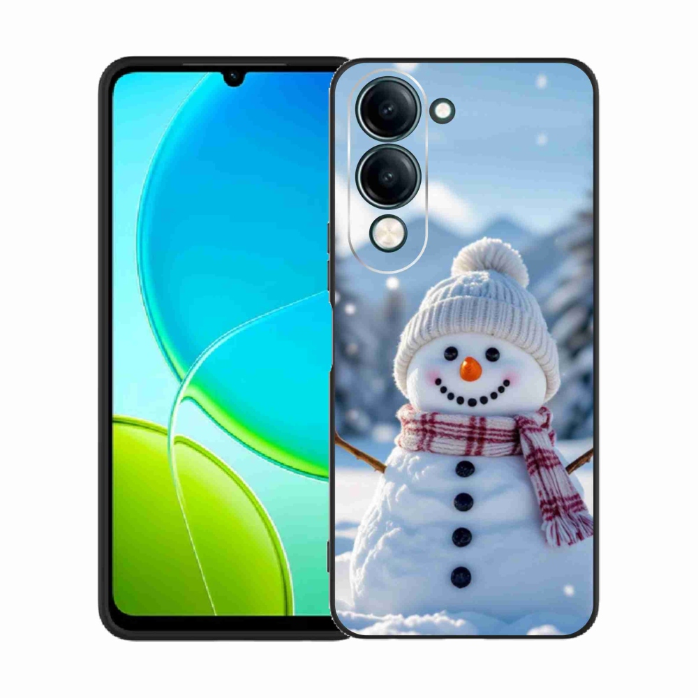 Gél borítás mmCase a Vivo Y29S 5G-hez - hóember 3