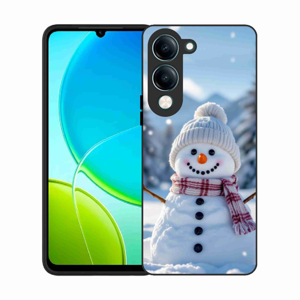 Gél borítás mmCase a Vivo Y29S 5G-hez - hóember 3