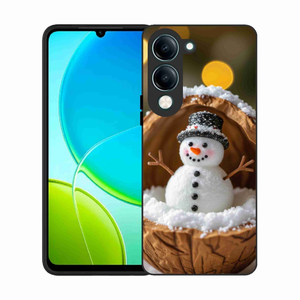 Gél borítás mmCase a Vivo Y29S 5G-hez - hóember 4