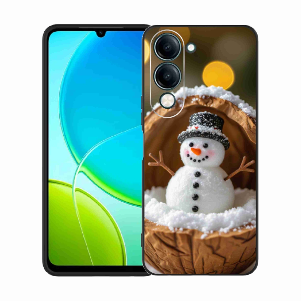 Gél borítás mmCase a Vivo Y29S 5G-hez - hóember 4
