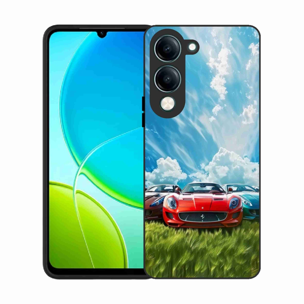 Gél borítás mmCase a Vivo Y29S 5G-hez - sportkocsikhoz