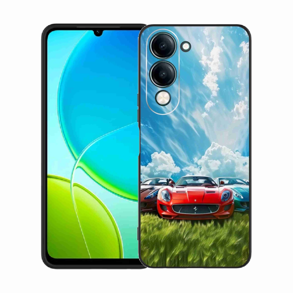 Gél borítás mmCase a Vivo Y29S 5G-hez - sportkocsikhoz