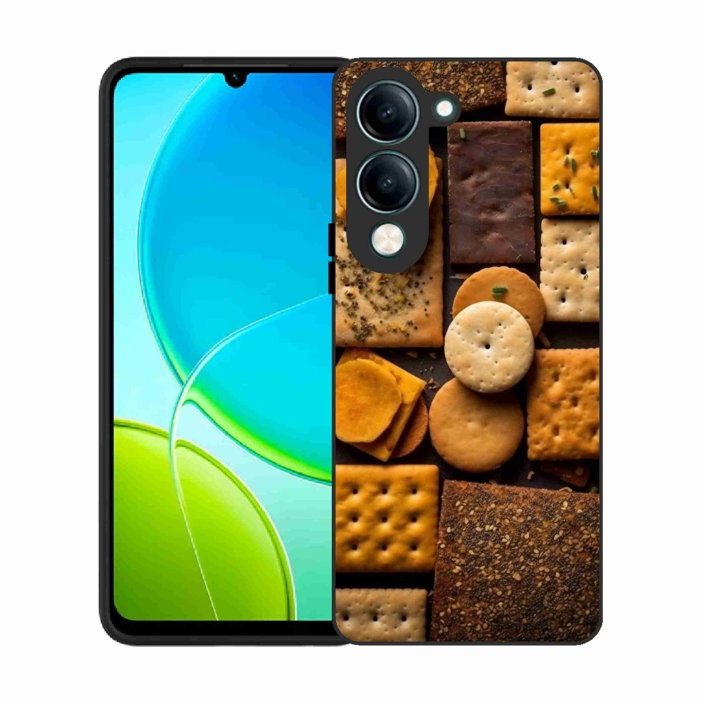 Zselés borítás mmCase a Vivo Y29S 5G készülékhez - kekszek